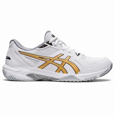 Férfi Asics Gel-Rocket 10 Röplabda Cipő AS3165408 Fehér/Arany